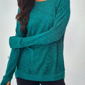 Threads 4 Thought Cannon Tunic Knit Top (Dark Green)